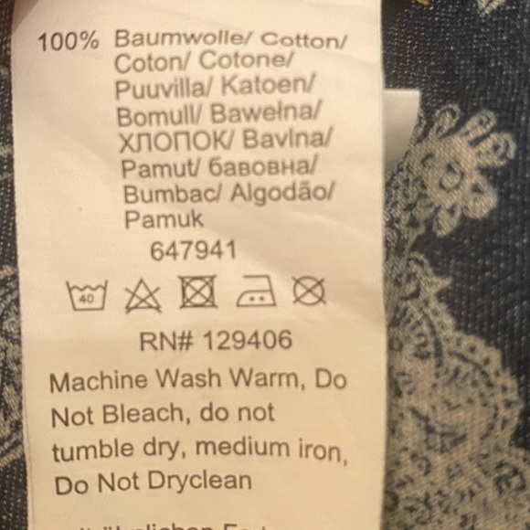 Vintage Western Paisley Shirt Women’s L - Picture 7 of 7